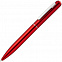 Ручка шариковая Scribo, красная с логотипом  заказать по выгодной цене в кибермаркете AvroraStore