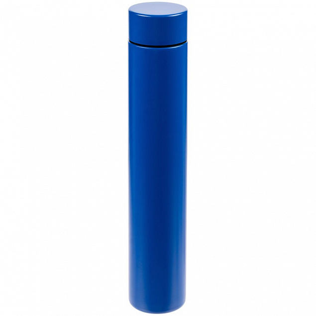 Термобутылка Metropolis, синяя с логотипом  заказать по выгодной цене в кибермаркете AvroraStore