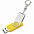 Флешка Twist, желтая, 8 Гб с логотипом  заказать по выгодной цене в кибермаркете AvroraStore