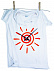 Часы «Рубашка», белые с логотипом  заказать по выгодной цене в кибермаркете AvroraStore