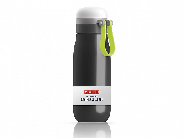 Бутылка вакуумная Zoku с логотипом  заказать по выгодной цене в кибермаркете AvroraStore