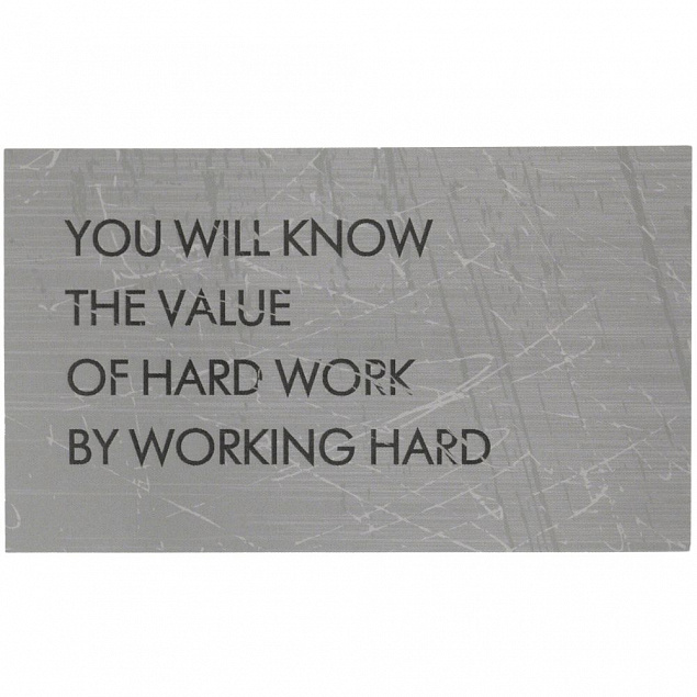 Футляр для пластиковых карт Hard Work Black с логотипом  заказать по выгодной цене в кибермаркете AvroraStore