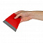 Скребок с водосгоном Snowie, красный с логотипом  заказать по выгодной цене в кибермаркете AvroraStore