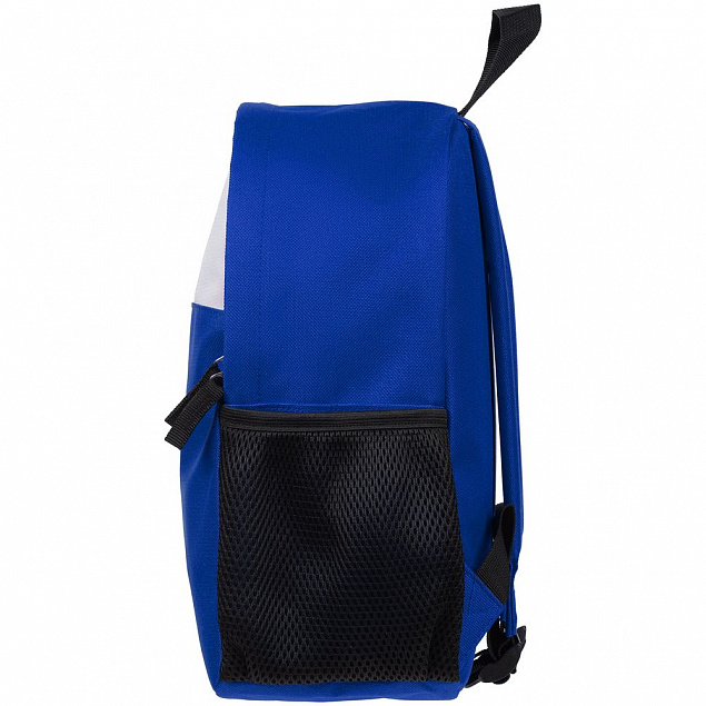 Детский рюкзак Comfit, белый с синим с логотипом  заказать по выгодной цене в кибермаркете AvroraStore