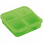 Таблетница Gesund, зеленая с логотипом  заказать по выгодной цене в кибермаркете AvroraStore