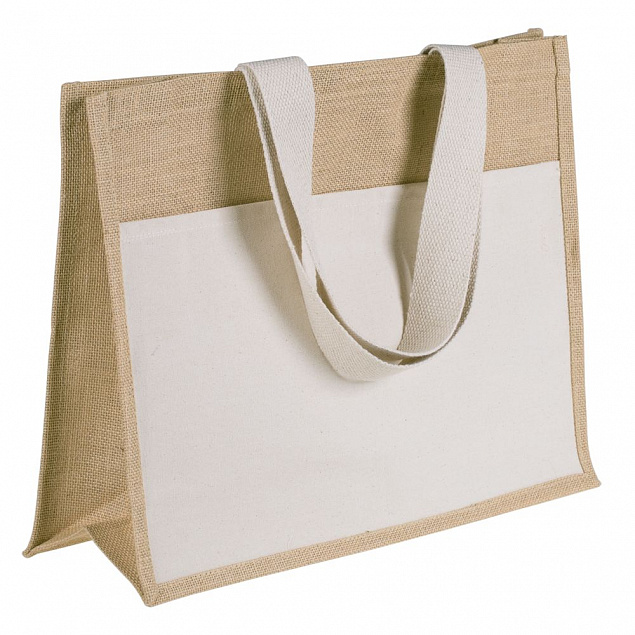 Холщовая сумка Fiona с логотипом  заказать по выгодной цене в кибермаркете AvroraStore
