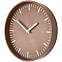 Часы настенные Bijou, серо-бежевые с логотипом  заказать по выгодной цене в кибермаркете AvroraStore
