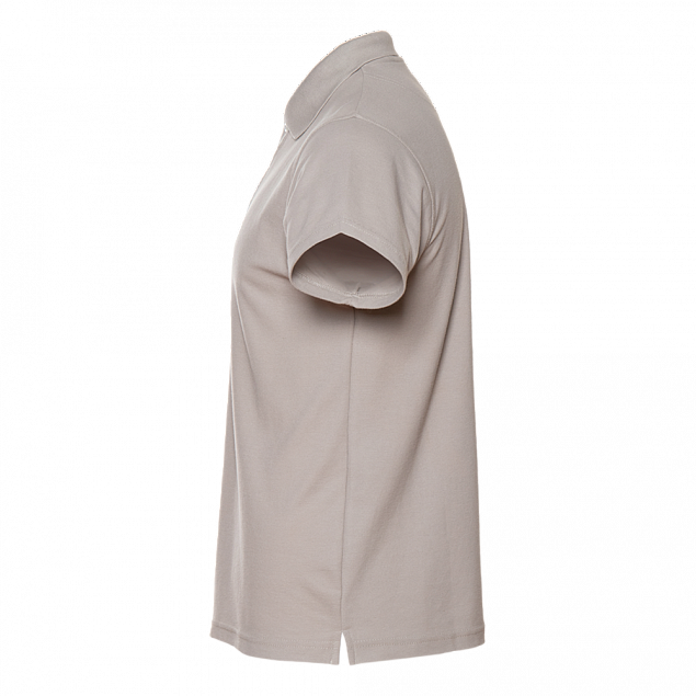 Рубашка поло Рубашка мужская 04 Светло-серый с логотипом  заказать по выгодной цене в кибермаркете AvroraStore