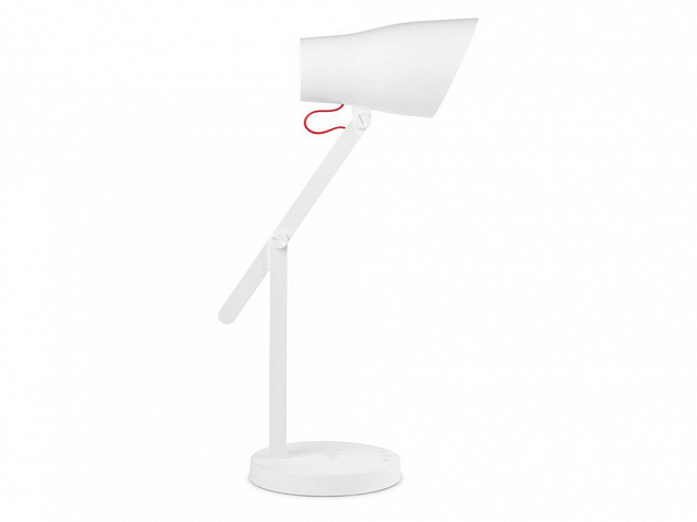 Настольная лампа c беспроводной зарядкой LED L1 с логотипом  заказать по выгодной цене в кибермаркете AvroraStore