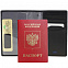 Обложка для паспорта Classe, черная с логотипом  заказать по выгодной цене в кибермаркете AvroraStore