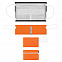 Футляр для маски Devon, оранжевый с логотипом  заказать по выгодной цене в кибермаркете AvroraStore