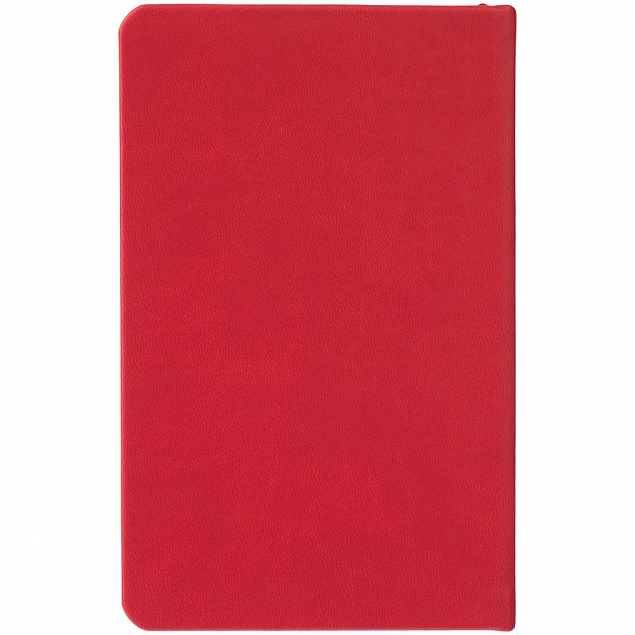 Блокнот Cluster Mini в клетку, красный с логотипом  заказать по выгодной цене в кибермаркете AvroraStore