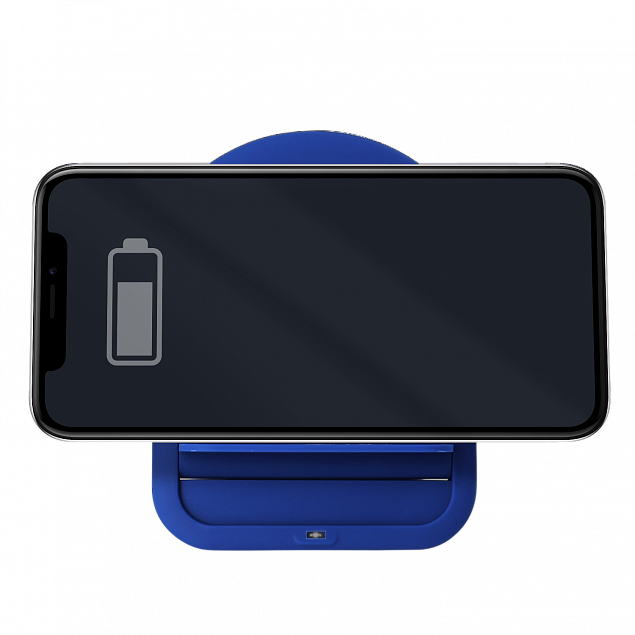 Беспроводное зарядное устройство Flatty ST (Синий) с логотипом  заказать по выгодной цене в кибермаркете AvroraStore