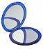 Зеркало Smile круглое, синее с логотипом  заказать по выгодной цене в кибермаркете AvroraStore