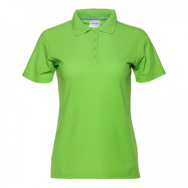 Рубашка поло Рубашка 104W Ярко-зелёный с логотипом  заказать по выгодной цене в кибермаркете AvroraStore