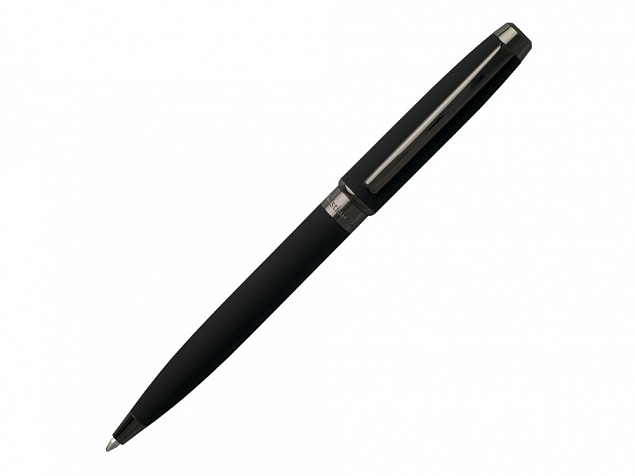 Ручка шариковая Chorus Black с логотипом  заказать по выгодной цене в кибермаркете AvroraStore