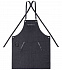 Фартук Craft, ver.2, черный джинс с логотипом  заказать по выгодной цене в кибермаркете AvroraStore