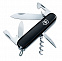 Офицерский нож SPARTAN 91, черный с логотипом  заказать по выгодной цене в кибермаркете AvroraStore