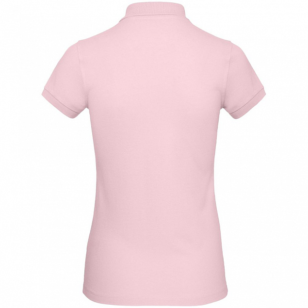 Рубашка поло женская Inspire, розовая с логотипом  заказать по выгодной цене в кибермаркете AvroraStore