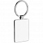 Брелок White Rectangle с логотипом  заказать по выгодной цене в кибермаркете AvroraStore