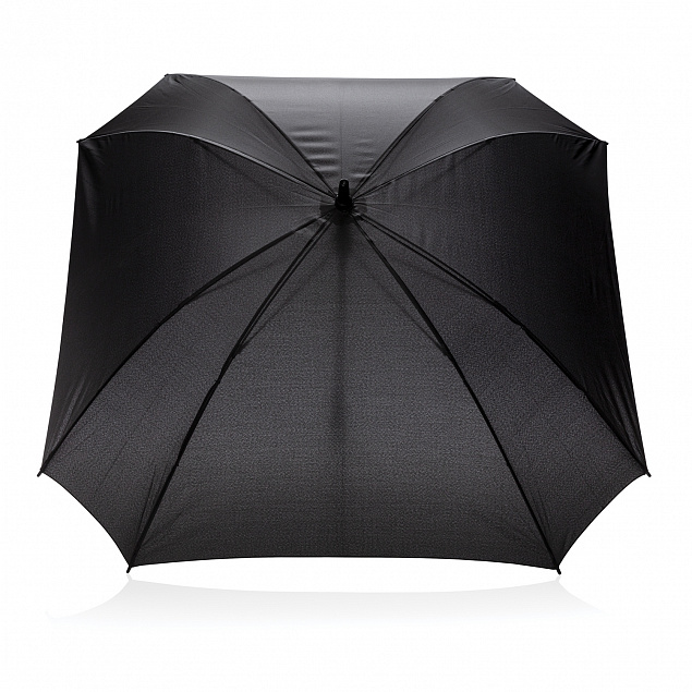 Механический квадратный зонт XL с местом для логотипа, 27" с логотипом  заказать по выгодной цене в кибермаркете AvroraStore
