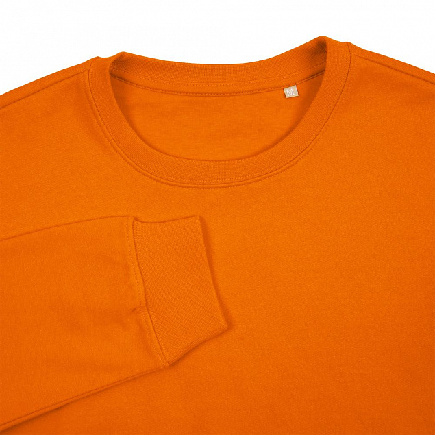 Свитшот унисекс Columbia, оранжевый с логотипом  заказать по выгодной цене в кибермаркете AvroraStore