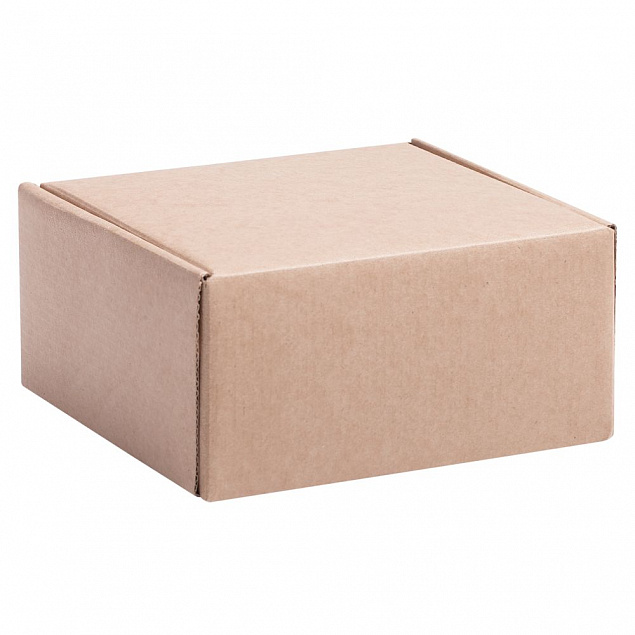 Коробка Medio, крафт с логотипом  заказать по выгодной цене в кибермаркете AvroraStore