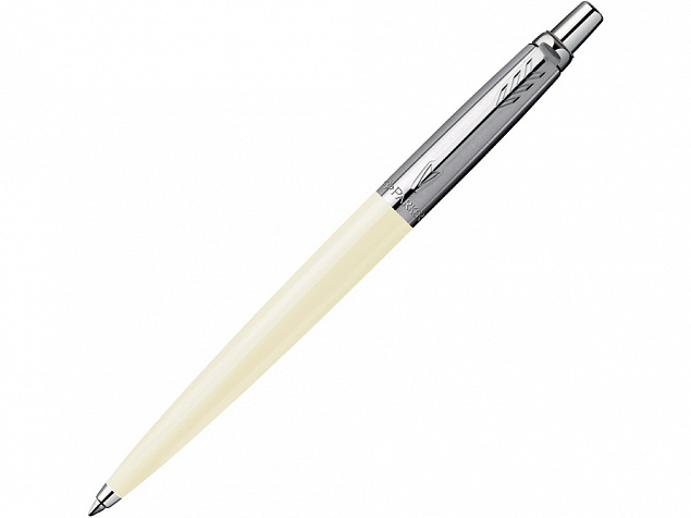Ручка шариковая Parker «Jotter Originals White» с логотипом  заказать по выгодной цене в кибермаркете AvroraStore