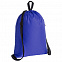 Рюкзак Unit Novvy, синий с логотипом  заказать по выгодной цене в кибермаркете AvroraStore