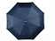 Зонт складной Линц, механический 21, темно-синий с логотипом  заказать по выгодной цене в кибермаркете AvroraStore