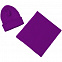 Шарф Life Explorer, фиолетовый с логотипом  заказать по выгодной цене в кибермаркете AvroraStore