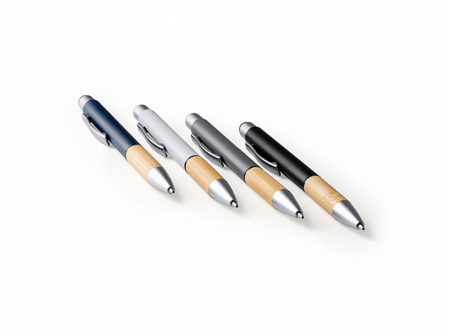 Ручка-стилус металлическая шариковая OLTEN с логотипом  заказать по выгодной цене в кибермаркете AvroraStore