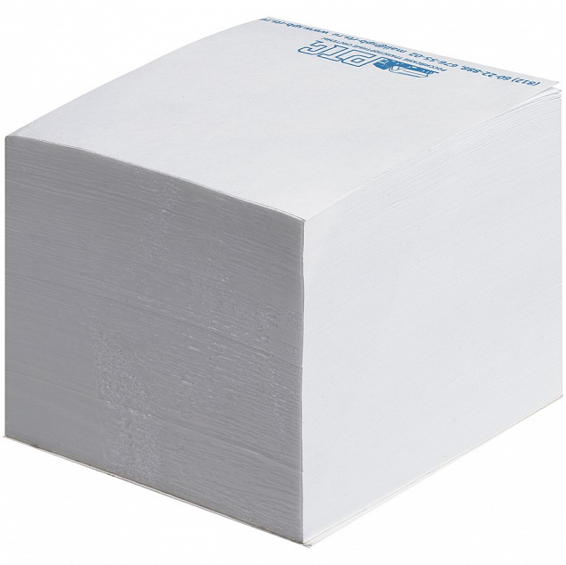 Блок для записей с печатью Bloke на заказ, 900 листов с логотипом  заказать по выгодной цене в кибермаркете AvroraStore