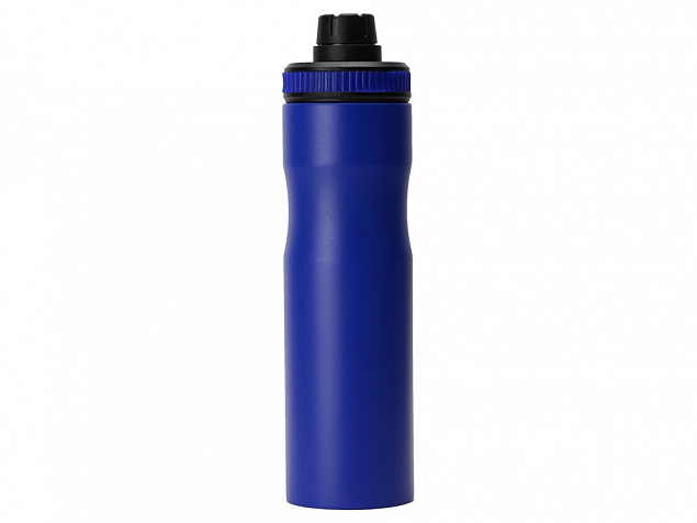 Бутылка для воды Supply Waterline, нерж сталь, 850 мл, синий с логотипом  заказать по выгодной цене в кибермаркете AvroraStore