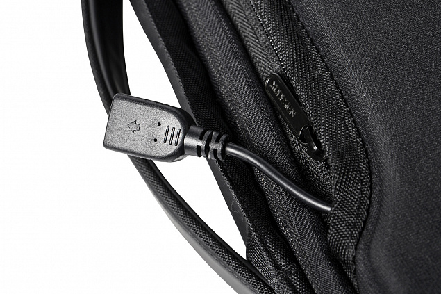 Сумка-рюкзак Bobby Bizz с защитой от карманников с логотипом  заказать по выгодной цене в кибермаркете AvroraStore