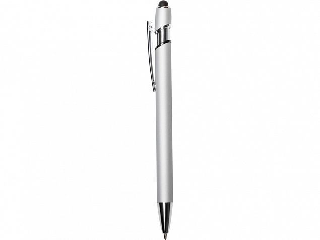 Ручка-стилус металлическая шариковая «Sway Monochrome» с цветным зеркальным слоем с логотипом  заказать по выгодной цене в кибермаркете AvroraStore