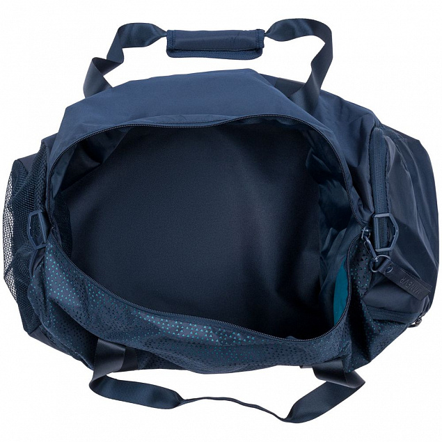 Спортивная сумка Triangel, синяя с логотипом  заказать по выгодной цене в кибермаркете AvroraStore