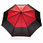 Автоматический двухцветный зонт-антишторм 27" с логотипом  заказать по выгодной цене в кибермаркете AvroraStore