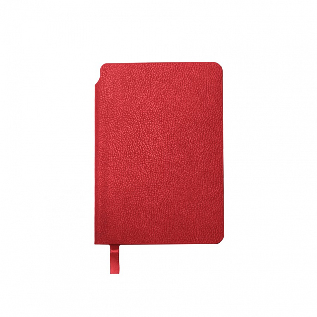 Ежедневник недатированный SALLY, A6, красный, кремовый блок с логотипом  заказать по выгодной цене в кибермаркете AvroraStore