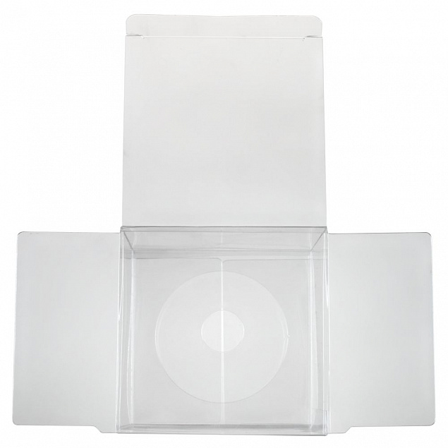 Прозрачная коробка для пластиковых шаров 10 см с логотипом  заказать по выгодной цене в кибермаркете AvroraStore