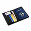 Обложка для паспорта и кредиток с RFID - защитой от считывания данных с логотипом  заказать по выгодной цене в кибермаркете AvroraStore