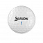 Набор мячей для гольфа Srixon AD333 Pure White с логотипом  заказать по выгодной цене в кибермаркете AvroraStore