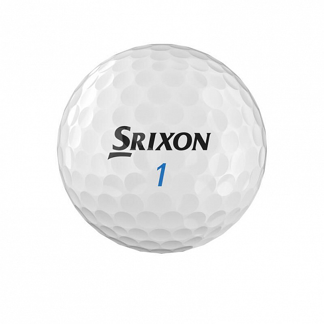 Набор мячей для гольфа Srixon AD333 Pure White с логотипом  заказать по выгодной цене в кибермаркете AvroraStore
