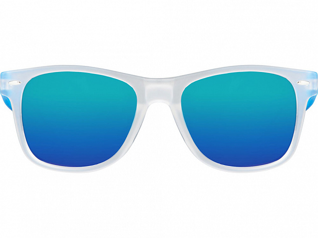 Очки солнцезащитные с зеркальными линзами «Partymaker» с логотипом  заказать по выгодной цене в кибермаркете AvroraStore