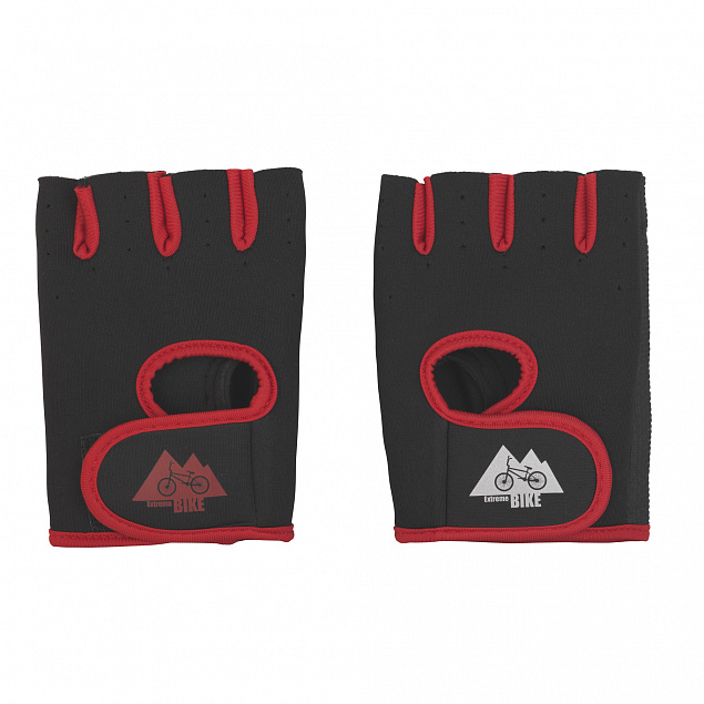 Перчатки для фитнеса "Рекорд", размер XL с логотипом  заказать по выгодной цене в кибермаркете AvroraStore