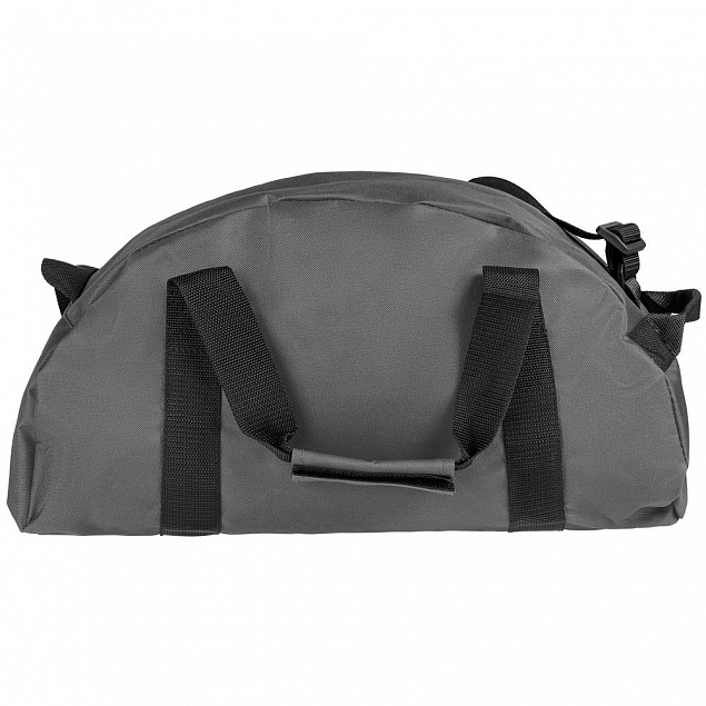 Спортивная сумка Portager, серая с логотипом  заказать по выгодной цене в кибермаркете AvroraStore