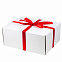 Подарочная лента для универсальной подарочной коробки 280*215*113 мм, красная, 20 мм с логотипом  заказать по выгодной цене в кибермаркете AvroraStore