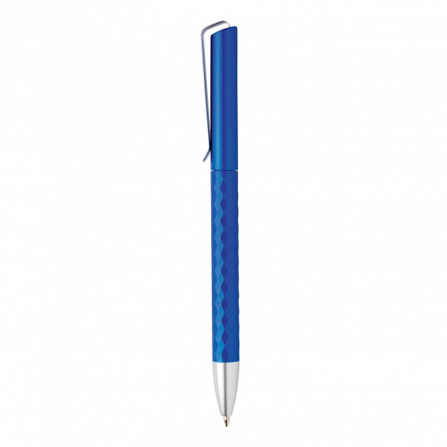 Ручка X3.1, синий с логотипом  заказать по выгодной цене в кибермаркете AvroraStore