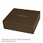 Ежедневник-портфолио Passage, коричневый, эко-кожа, недатированный кремовый блок, подарочная коробка с логотипом  заказать по выгодной цене в кибермаркете AvroraStore