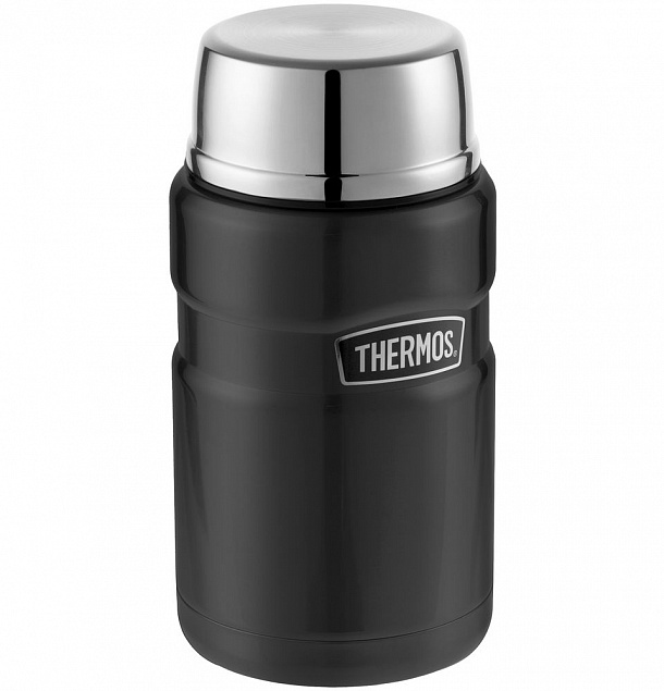 Термос для еды Thermos SK3020, черный с логотипом  заказать по выгодной цене в кибермаркете AvroraStore